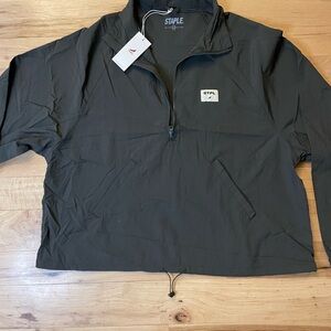 Staple Men's Charcoal Windbreaker